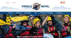 Desktop Screenshot of paddlenepal.com
