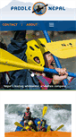 Mobile Screenshot of paddlenepal.com
